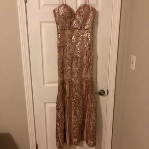 Sequin Maxi Dress
